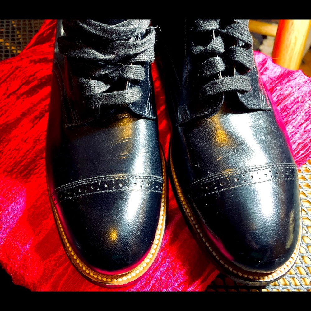 Stacey Adams Cap Toe Madison Boots